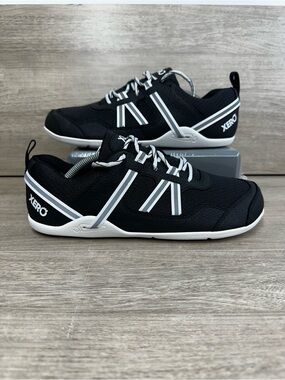 Xero Shoes Prio Barefoot Running Sneakers Women's Black Low Top Athletic - 9.5